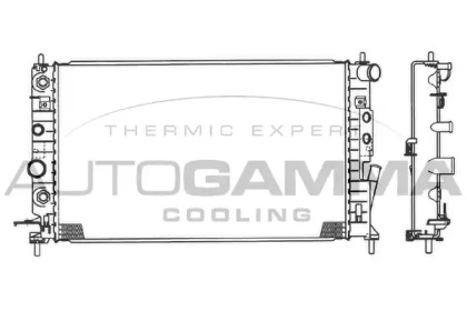 Теплообменник AUTOGAMMA 102415