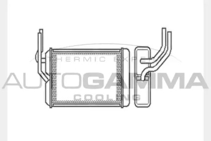 Теплообменник, отопление салона AUTOGAMMA 102465