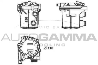 Теплообменник AUTOGAMMA 102512