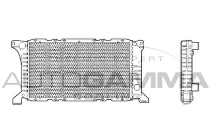 Теплообменник AUTOGAMMA 102531