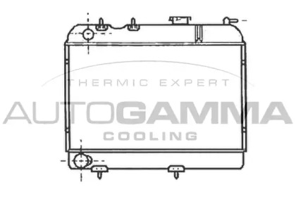 Теплообменник AUTOGAMMA 102534