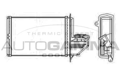 Теплообменник AUTOGAMMA 102538