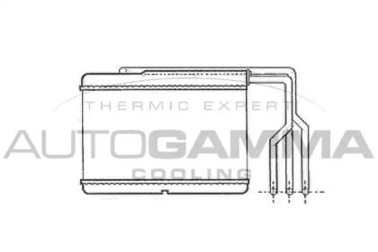 Теплообменник AUTOGAMMA 102543