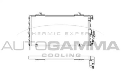 Конденсатор, кондиционер AUTOGAMMA 102571