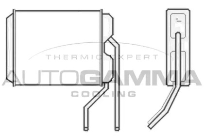 Теплообменник AUTOGAMMA 102580