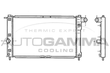 Теплообменник AUTOGAMMA 102581