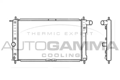 Теплообменник AUTOGAMMA 102587