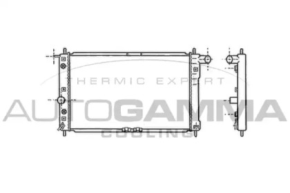 Теплообменник AUTOGAMMA 102588