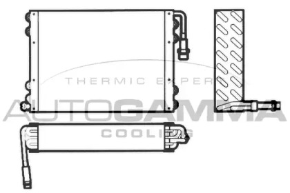 Конденсатор, кондиционер AUTOGAMMA 102595