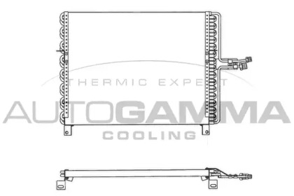 Конденсатор, кондиционер AUTOGAMMA 102687