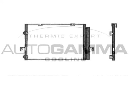 Конденсатор, кондиционер AUTOGAMMA 102765