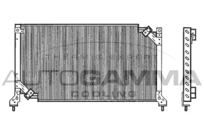 Конденсатор, кондиционер AUTOGAMMA 102788