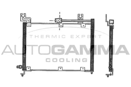 Конденсатор, кондиционер AUTOGAMMA 102792