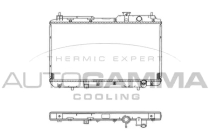 Теплообменник AUTOGAMMA 102853