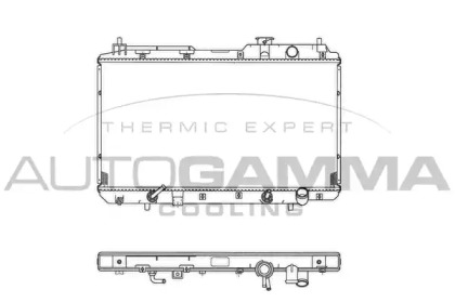 Теплообменник AUTOGAMMA 102854