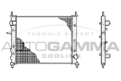 Теплообменник AUTOGAMMA 102866