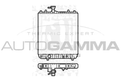 Теплообменник AUTOGAMMA 102870