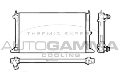 Теплообменник AUTOGAMMA 102951