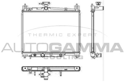 Теплообменник AUTOGAMMA 102955