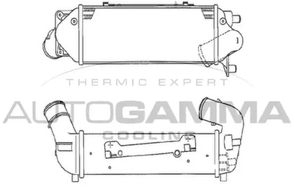 Теплообменник AUTOGAMMA 103017