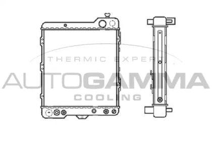 Теплообменник AUTOGAMMA 103026