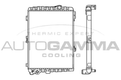 Теплообменник AUTOGAMMA 103036