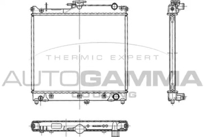 Теплообменник AUTOGAMMA 103064