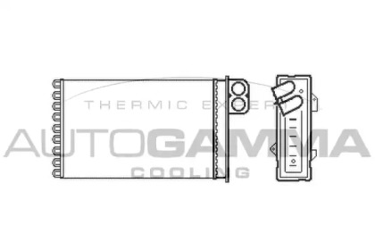 Теплообменник, отопление салона AUTOGAMMA 103082