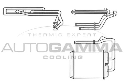 Теплообменник AUTOGAMMA 103129