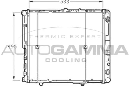 Теплообменник AUTOGAMMA 103137