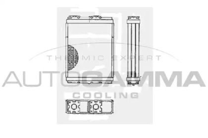 Теплообменник AUTOGAMMA 103145