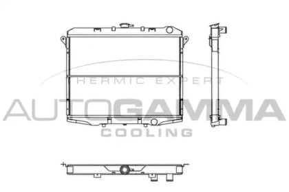Теплообменник AUTOGAMMA 103154