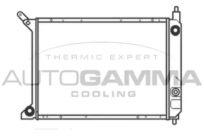 Радиатор, охлаждение двигателя AUTOGAMMA 103181