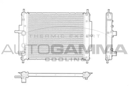 Теплообменник AUTOGAMMA 103192