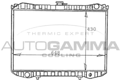 Теплообменник AUTOGAMMA 103257