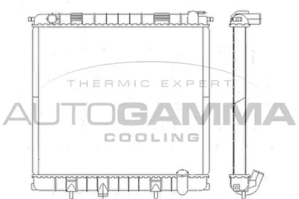 Теплообменник AUTOGAMMA 103268