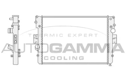 Теплообменник AUTOGAMMA 103332