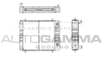 Теплообменник AUTOGAMMA 103361