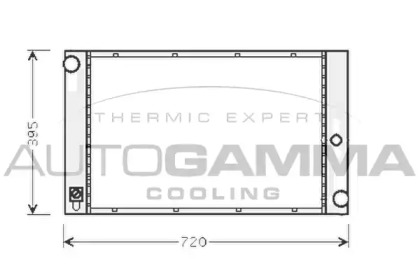 Теплообменник AUTOGAMMA 103395