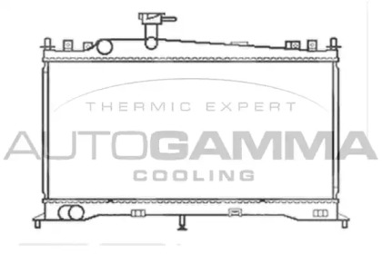 Теплообменник AUTOGAMMA 103438