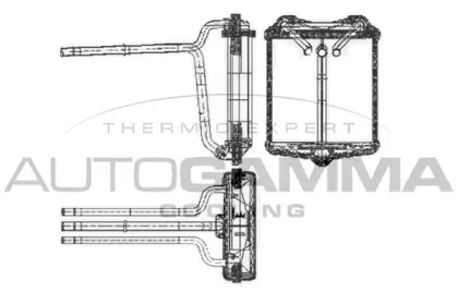 Теплообменник AUTOGAMMA 103449