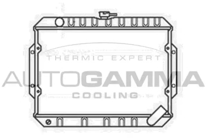 Теплообменник AUTOGAMMA 103481