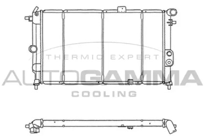 Теплообменник AUTOGAMMA 103602