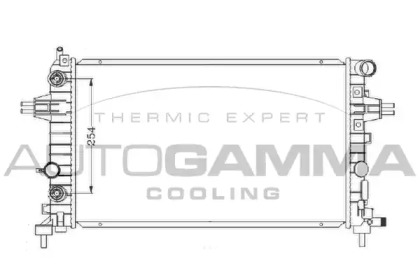 Теплообменник AUTOGAMMA 103627