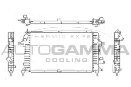 Теплообменник AUTOGAMMA 103631