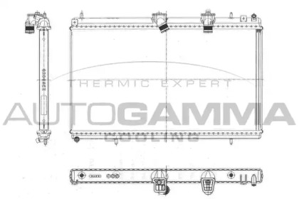 Теплообменник AUTOGAMMA 103643