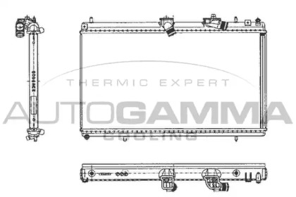 Теплообменник AUTOGAMMA 103646