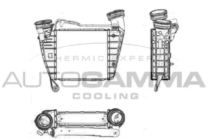 Интеркулер AUTOGAMMA 103795