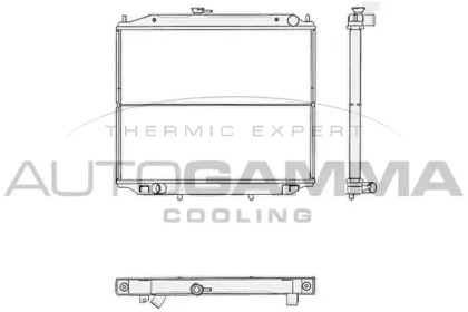 Теплообменник AUTOGAMMA 103825