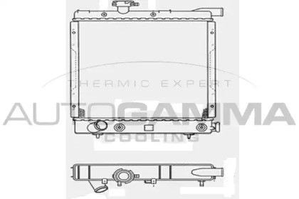 Теплообменник AUTOGAMMA 103901
